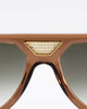 Cruise - CHESTNUT + GOLD / FOREST GREEN